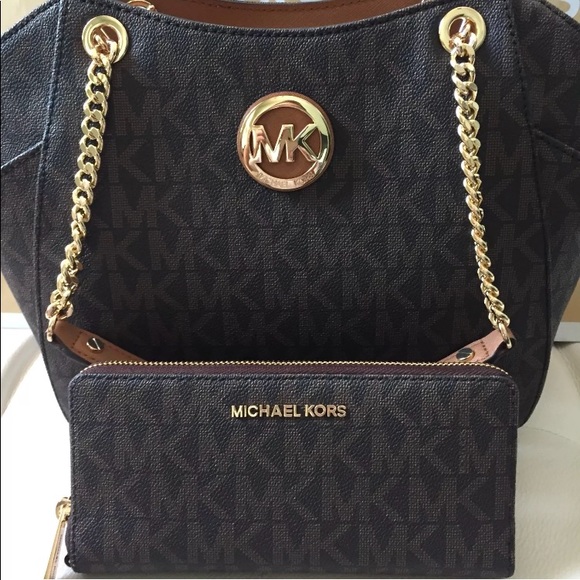 Michael Kors Large Jet set chain tote large NWT - Picture 5 of 6